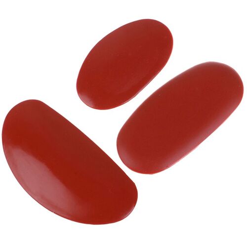 3 Pièces/Ensemble Céramique Argile Rouge | Sculpture Faite À La Main, Artiste En Argile Et Céramique, Outils Spéciaux D'art Auxiliaire