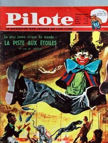 Pilote N° 135 Du 24/05/1962 - La Piste Aux Etoiles - Gille Margaritis.
