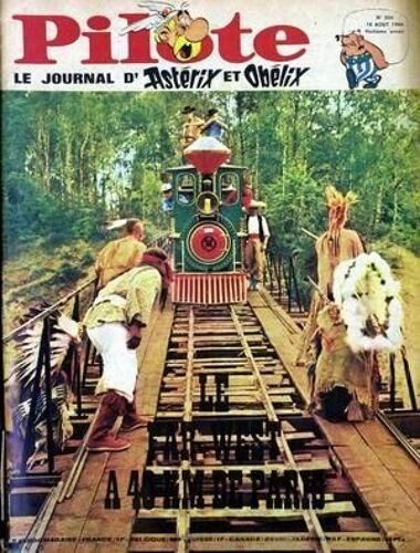 Pilote N° 356 Du 18/08/1966 - Le Far-West A 40 Km De Paris.
