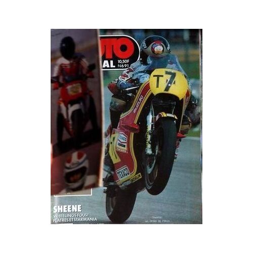 Moto Journal N° 691 Du 07/03/1985 - Sheene  -   Wheelings Fous  -   Plastres Et Starmania