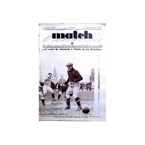 Match L'intran N° 169 Du 03/12/1929 - Et Ceux De Football A Paris Et En Province. Wallet - Michel. Les Grands Matches Dominicaux De Rugby.