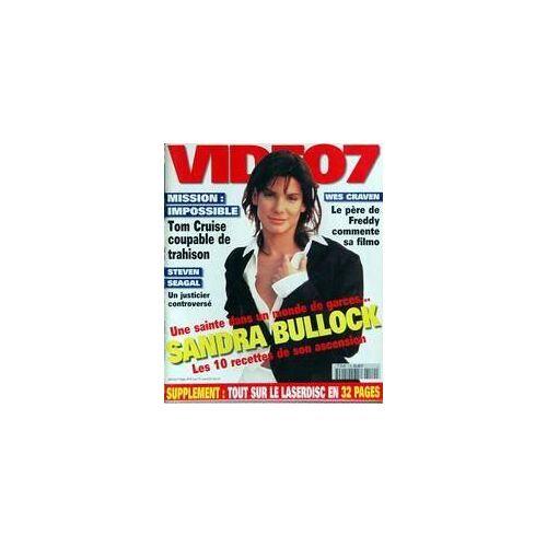 Video 7 N° 179 Du 01/07/1997 - Mission Impossible  -   Tom Cruise - Wes Craven  -   Le Pere De Freddy Commente Sa Filmo - Steven Seagal - Sandra Bullock.