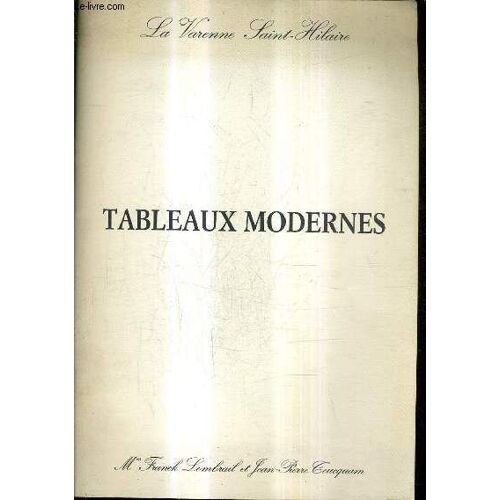 Catalogue De Ventes Aux Encheres - Tableaux Et Sculptures Du Xixe A L'epoque Moderne Peintres Contemporains Peintres Paysagistes - La Varenne Saint Hilaire Saint Maur Hotel Des Ventes - 16 ...