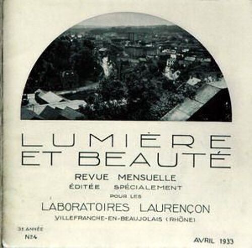 Lumiere Et Beaute N° 4 Du 01/04/1933 - Lannion  -   Place Du Centre.