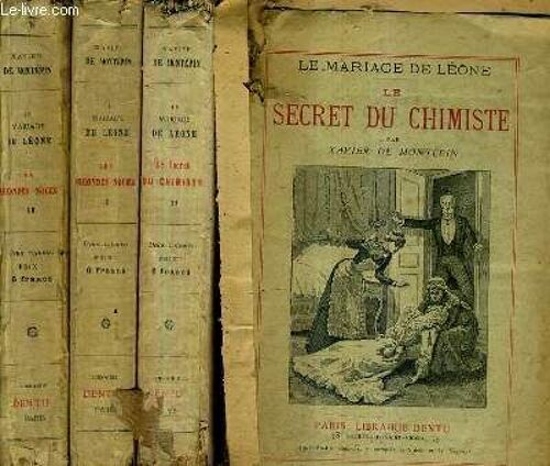 Le Mariage De Leone - Le Secret Du Chimiste En 2 Tomes + Les Secondes Noces En 2 Tomes (4 Tomes).
