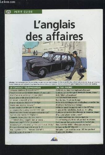 L'anglais Des Affaires - 273 Petit Guide.