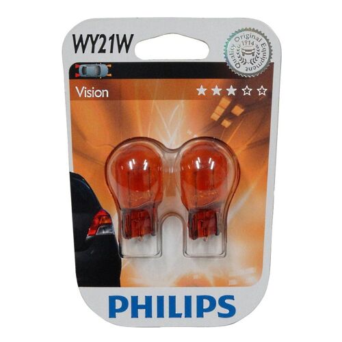 Philips 12071b2 Lot De 2 Ampoules À Culot En Verre Wy21w 12v 21w