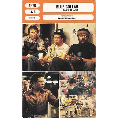 Fiche Monsieur Cinema Blue Collar