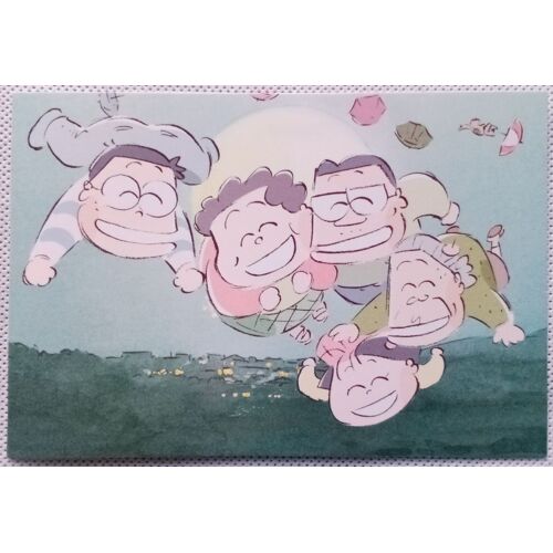 Mes Voisins Les Yamada / Hohokekyo Tonari No Yamada-Kun / My Neighbors The Yamadas - Carte Postale 14,2 X 9,6 Cm (Studio Ghibli, Miyazaki)