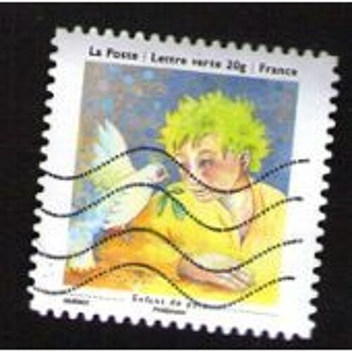 Timbre France Enfant De Paix