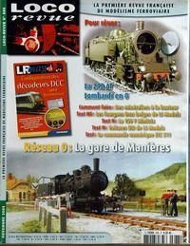 Loco Revue N° 688 Du 01/11/2004 - Configuration Des Decodeurs Dcc Pour Locomotives  -     Les Fondamentaux     -  Technique - Pour Rever  -  La 242 At Lombardi En 0 - Comment Faire  -  Des Mineraliers A La Hauteur - Test H0  -  Les Fourgons Dms Be...