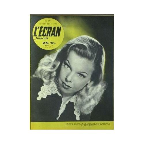 Ecran Francais (L') N° 277 Du 30/10/1950 - G.H. Clouzot - Cecile Aubry - Tyrone Power - Orson Welles - Henri Hathaway.