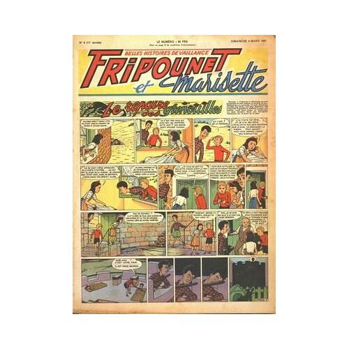 Fripounet Et Marisette N° 9 Du 04/03/1951 - Le Repaire Des Grenouilles - Sylvain - Sylvette Et Leurs Aventures
