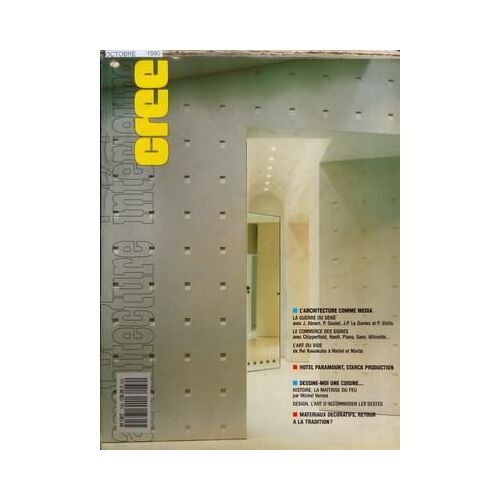 Architecture Interieure Cree N° 239 Du 01/10/1990 - L'architecture Comme Media - La Guere Du Sens - Le Commerce Des Signes - L'art Du Vide - Hotel Paramount - Starck Production - Dessine-Moi Une Cuisine - Materiaux Decoratifs - Retour A La Tradition