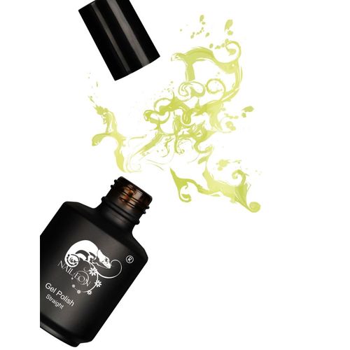 Nail Eon - Straight Lime - Vernis Gel - Semi Permanent Nail Art - French Manucure 