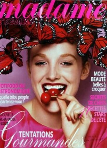 Madame Figaro N° 19848 Du 24/05/2008 - Tentations Gourmandes - A Quelle Tribu People Appartenez-Vous - Mode Et Beaute - Secrets De Chefs  -   10 Recettes De L'ete