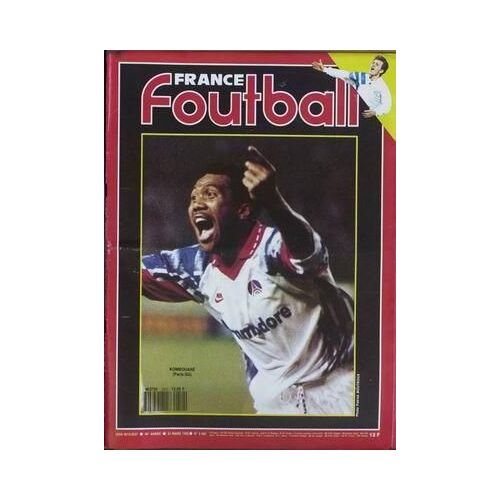 France Football N° 2450 Du 23/03/1993 - Kombouare.