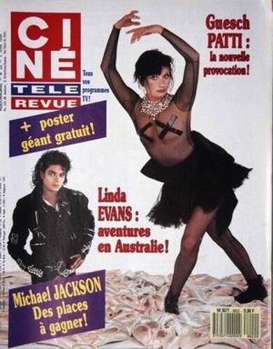 Cine Tele Revue N° 22 Du 02/06/1988 - Guesch Patti - Linda Evans En Australie - Michael Jackson