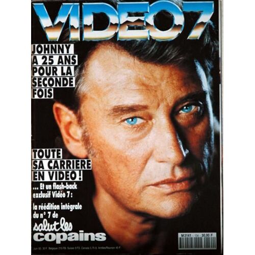 Video 7 N° 134 Du 01/06/1993 - Johnny Hallyday.