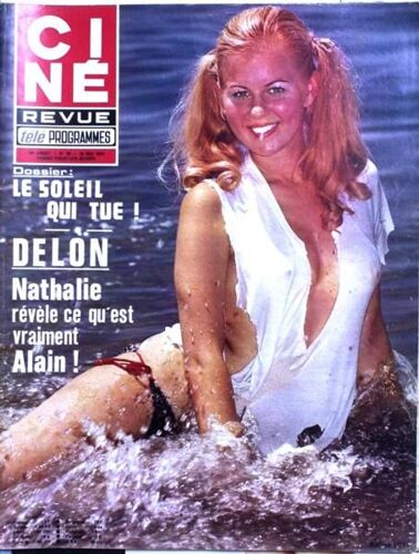 Cine Tele Revue N° 20 Du 16/05/1974 - Le Soleil Qui Tue. Delon Et Nathalie  -  Nadine Lori  -  Pierre Clement.