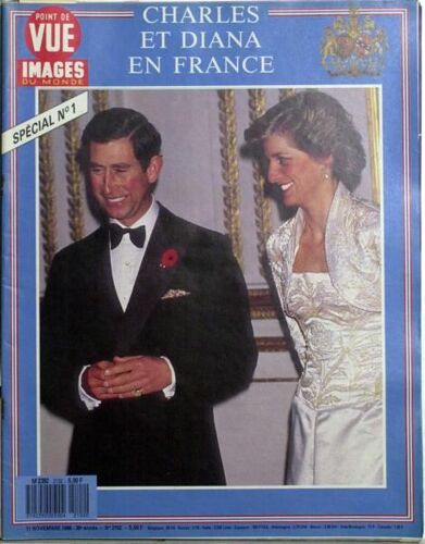 Point De Vue Images Du Monde N° 2102 Du 11/11/1988 - Charles Et Diana En France.