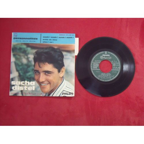 Sacha Distel Personnalités + 3, Avec Languette