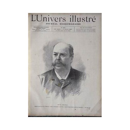 Univers Illustre (L') N° 2208 Du 17/07/1897 - Henri Meilhac - M. P. Toussaint - M. Pirou - Reymond.