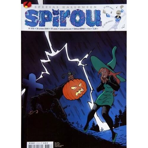 Spirou  N° 3733 Du 28/10/2009 -