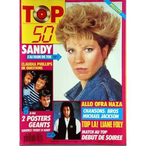 Top 50 N° 123 Du 11/07/1988 - Sandy - Claudia Philips - Allo Ofra Haza  - Bros / Michael Jackson - Debut De Soiree - Terence Trent D'arby - A-Ha