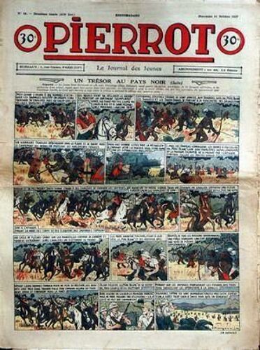 Pierrot N° 44 Du 31/10/1937 - Le Journal Des Jeunes.