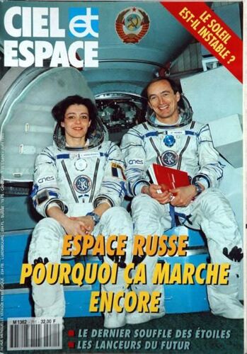 Ciel Et Espace N° 281 Du 01/06/1993 - Le Soleil Est-Il Instable - Espace Russe  -   Pourquoi Ca Marche Encore - Le Dernier Souffle Des Etoiles - Les Lanceurs Du Futur.