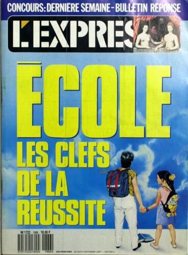 Express (L') N° 1886 Du 28/08/1987 - Ecole - Les Clefs De La Reussite.