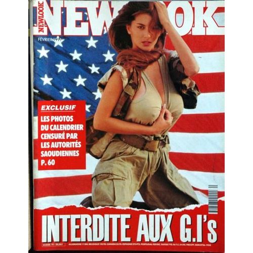 Newlook N° 91 Du 01/02/1991 - Les Photos Du Calendrier Censure Par Les Autorites Saoudiennes - Interdite Aux G.I.'s.