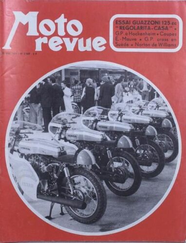 Moto Revue N° 2029 Du 22/05/1971 - Essai Guazzoni 125 Cc Regolarita-Casa  -  G.P. A Hockenheim  -  Coupes E.Mauve  -  G.P. Cross En Suede  -  Norton De Williams.