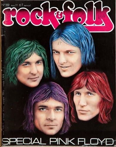 Rock And Folk N° 122 Du 01/03/1977 - Special Pink Floyd - Un Roi Un Mort  -   Freddie King.