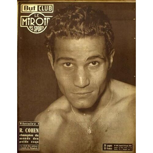But Et Club - Le Miroir Des Sports  N° 480 Du 20/09/1954 - Victoire - R. Cohen Champion Du Monde.