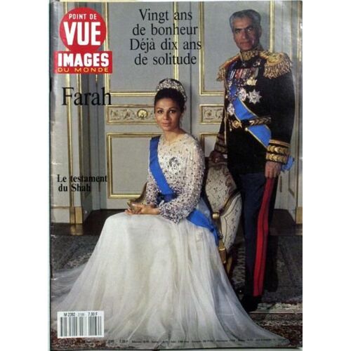 Point De Vue Images Du Monde N° 2189 Du 12/07/1990 - Farah  -  Le Testament Du Shah.
