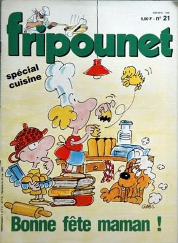 Fripounet N° 21 Du 25/05/1983 - Special Cuisine Bonne Fete Maman