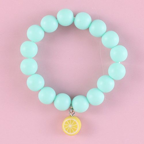 Bracelet De Fruits En Perles Pour Filles, Bricolage, Artisanat De Laçage, Jouets Pour Enfants, Cadeaux De Princesse, Jouet Fait À La Main, Nouveauté 2021