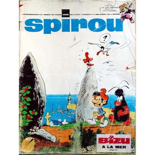 Spirou  N° 1558 Du 22/02/1968 -