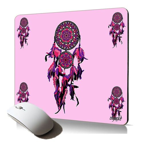 tapis de souris souple attrape reves cadeau fete des meres motif azteque indien mandala mousepad fantaisie antiderapant