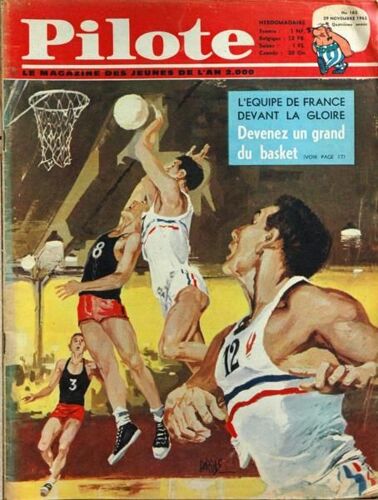 Pilote N° 162 Du 29/11/1962 - L'equipe De France Devant La Gloire  -   Backet.