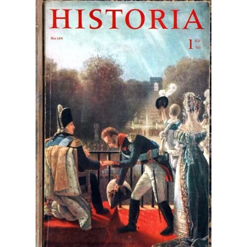 Historia N° 189 Du 01/08/1962 -