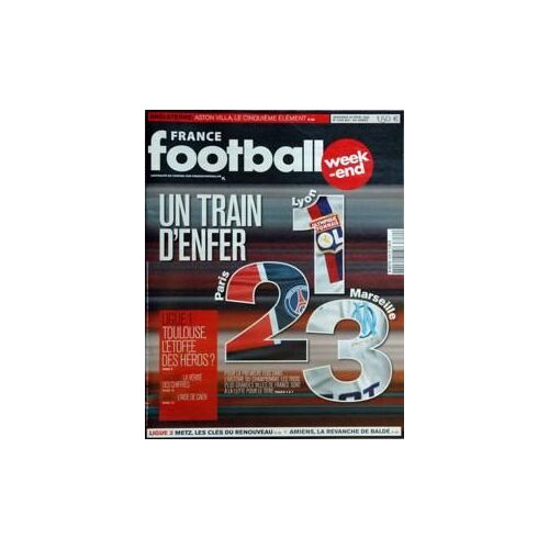 France Football N° 3280 Du 20/02/2009 - Angleterre - Aston Villa Le Cinquiem Element  Un Train D'enfer  Ligue 1 - Toulouse L'etoffe Des Heros  Gardiens La Verite Des Chiffres  Dumas L'aide De Caen Pour La Premiere Fois Dans L'histoire Du Championn...