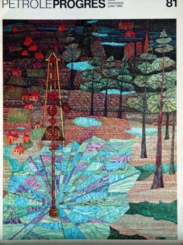 Petrole Progres N° 81 Du 22/07/1969 - Energetiques - La Houille Rouge - De Grands Travaux Pour La Feuille Esso Butyl - Gaz De Libye - Automobiles - Le Derrick Et La Source.