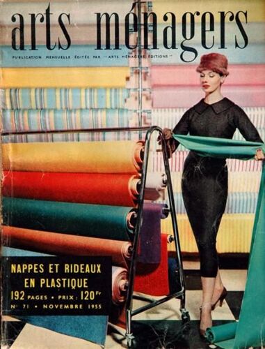 Arts Menagers N° 71 Du 01/11/1955 - Moralites Menageres - Amenagement - Ameublement - Comment Faire - Cuisine - Nappes Et Rideaux - Chauffage.