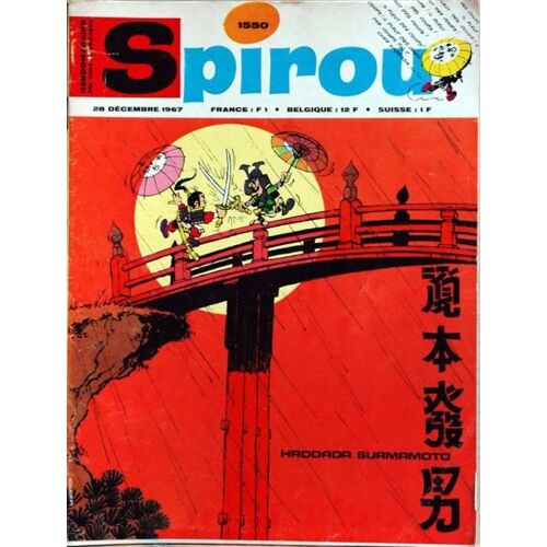Spirou  N° 1550 Du 28/12/1967 - Haddada Surmamotto