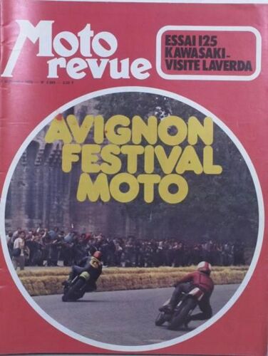 Moto Revue N° 2089 Du 08/09/1972 - Essai 125 Kawasaki - Visite Laverda. Avignon  - Festival Moto.