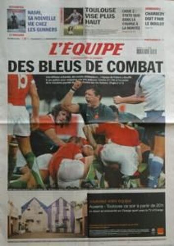Equipe (L') N° 19960 Du 28/02/2009 - Football - Toulouse Vise Plus Haut Ligue 2 Statu Quo Dans La Course A La Montee Handball - Chambery Doit Finir Le Boulot Des Bleus De Combat