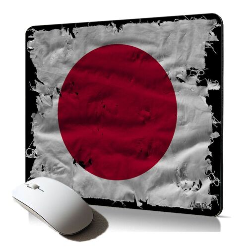 tapis de souris souple drapeau japon japonais motif tissu cadeau original Gaming mousepad durable